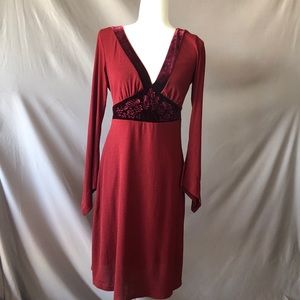 Burgundy Arden B dress